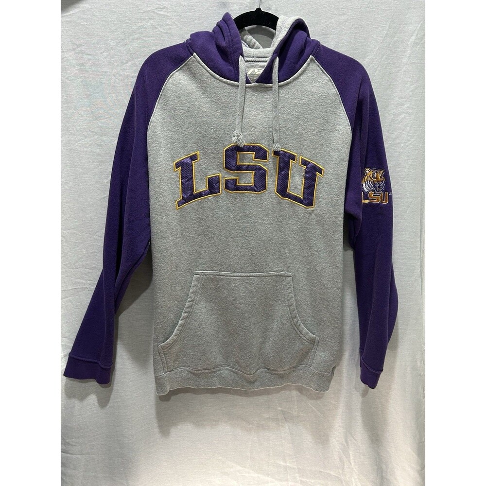 Pro Player LSU Tigers Grey And‎ Purple Sweatshirt